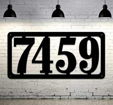 extra large metal house numbers|extra large address numbers.